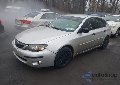 2008 Subaru Impreza 2.5I z USA, uszkodzony, nr VIN JF1GH61638H813008